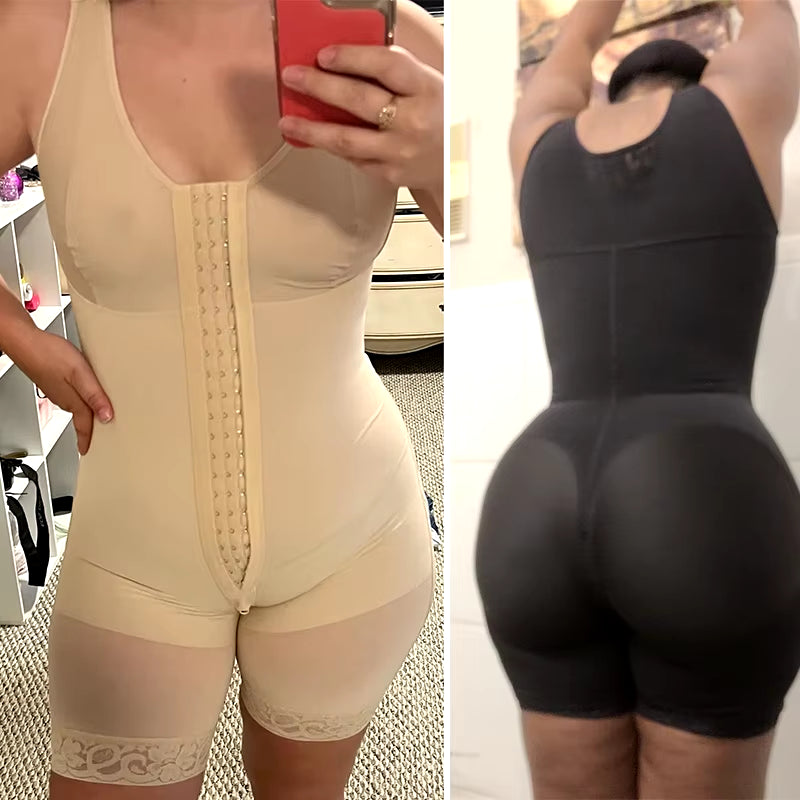 Full Body Shaper with Zipper 