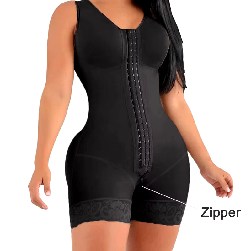 Full Body Shaper with Zipper 